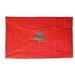 NEW 3X5 MOROCCO FLAG 3 X5 3FT X 5FT MOROCCAN NEW F702