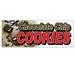 Chocolate Chip Cookies 13 oz Vinyl Banner With Metal Grommets