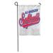 LADDKE Blue Hand All American Softball Lettering Red Team Ball Diamond Garden Flag Decorative Flag House Banner 12x18 inch