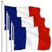 France French Flag 3x5FT 3-Pack Printed Polyester By G128