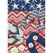 Toland Home Garden American Beach Garden Flag