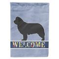 Carolines Treasures BB5568CHF Newfoundland Welcome Flag Canvas House Size Large multicolor