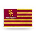 University of Southern California USC Trojans Premium 3x5 Feet Flag Banner Country Design Metal Grommets Outdoor Use Single Sided