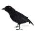 Sorrowso Huge Realistic Black Owl/Crow/Cat Magical Prank Toy Funny Novelty Gag Halloween Dayâ€™s Decoration Props for Yard House