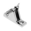 Marine Boat Bimini Top Deck Hinge 90 Degree - Kayak Fitting/Hardware - with Removable Pin 316 Stainless Steel