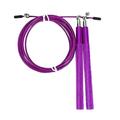 Speed Skipping Rope Adjustable Jumping Rope with Aluminium Alloy Handle and Ball Bearing Tangle-Free Exercise Rope for Fat Burning Exercises Cross Fit Training Fitness Exercis