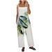 onlyliua Jumpsuits for Women Dressy Wide Leg Romper Loose Casual V Neck Spaghetti Strap Stretchy Long Romper Jumpsuit with Pockets Deal Of The Day Under 20.00 Dollar Items For Women #2