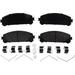Front Brake Pad Set - Compatible with 2010 - 2022 RX350 2011 2012 2013 2014 2015 2016 2017 2018 2019 2020 2021