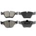 Brake Pads ECCPP 4pcs Front Ceramic Pads Kits for 2001-2006 for BMW 330Ci 2001-2005 for BMW 330i 2001-2005 for BMW 330xi 2005-2006 for BMW M3 2004-2011 for BMW X3 2003-2008 for BMW Z4