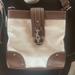 Ralph Lauren Bags | Chaps Ralph Lauren Vintage Brown And Beige Raffia And Faux Leather Crossbody Bag | Color: Brown/Tan | Size: Os