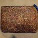 J. Crew Bags | J Crew Nwt Multicolor Glitter Clutch Handbag | Color: Blue/Orange | Size: Os