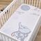 Disney Bedding | Dumbo Sweet Little Baby Photo Op Nursery Fitted Crib | Color: Gray/White | Size: 28 In. X 52 In.