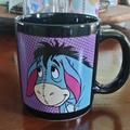 Disney Dining | Exclusive Eeyore Mug - Black And Purple Pop Art Winnie The Pooh Large Cup | Color: Black/Purple | Size: Os