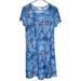 Lularoe Dresses | Lularoe Womans Dress Blue Size Xs | Color: Blue | Size: Xs