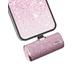 iWALK Small Portable Charger Power Bank 4500mAh Ultra-Compact Cute Shiny Battery Pack Compatible with iPhone 14/13/13 Pro Max/13 Mini/12/12 Mini/12 Pro Max/11 Pro/XS/XR/X/8/7/6/Plus Airpods,Pink