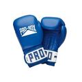 Pro Box Boxing Gloves Sparring Training Leather Club Essentials - Blue