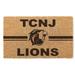 College of New Jersey Lions 18" x 30" Team Logo Doormat