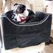 Medium Black Luxury Lookout II Dog Car Seat
