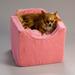Small Pink Luxury Lookout I Dog Car Seat