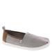 TOMS Alpargata - Boys 6 Youth Grey Slip On Medium