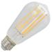 Sunlite 80898 - S19/LED/FS/6W/927 Edison Style Antique Filament LED Light Bulb