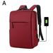 Men Women Laptop Backpack Waterproof USB Rucksack Travel School Shoulder Bag N8T5