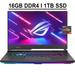 ASUS ROG Strix G15 G513 Gaming Laptop 15.6 FHD IPS 144Hz Display AMD Octa-Core Ryzen 7 4800H Processor 16GB DDR4 1TB SSD NVIDIA GeForce RTX 3060 6GB RGB Backlit Keyboard HDMI USB-C Win11 Black