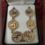 Michael Kors Jewelry | Michael Kors Women’s Gold Tone With Crystals Bracelet Nwot | Color: Gold | Size: Os