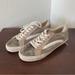 Madewell Shoes | Madewell Comfort Foam Destany Front Lace Sneaker Shoe | Color: Tan | Size: 8.5