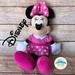 Disney Toys | Disney Minnie Mouse Plush Toy 18” Pink And White Polka Dots | Color: Pink/White | Size: Osbb