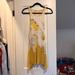 Free People Dresses | Freepeople Intimate Silk Flowy Dress | Color: Cream/Yellow | Size: S