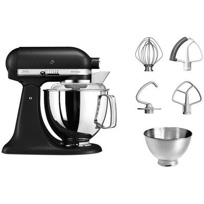 KITCHENAID Küchenmaschine "Küchenmaschine 5KSM175PSEBK GUSSEISEN SCHWARZ" Küchenmaschinen schwarz (gusseisen schwarz) Küchenmaschinen