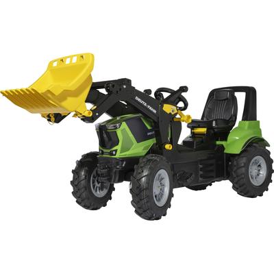 Trettraktor ROLLY TOYS "rollyFarmtrac Premium II Deutz 8280 TTV", grün, Tretfahrzeuge, KinderB:150cm H:75cm T:54cm, Kunststoff, Metall, mit Frontlader und Luftbereifung, BxTxH: 150x54x75 cm, B:150cm H:75cm T:54cm Image
