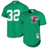 Men's Mitchell & Ness Green Toronto Blue Jays Cooperstown Collection Mesh Batting Practice Jersey