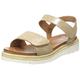 ara Damen Jamaika Sandal, Sand, 40 EU