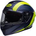 Bell Race Star Flex DLX Tantrum 2 Casque, bleu-jaune, taille S