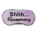 Ultra Soft Recovery Sleeping Mask by Silly Obsessions. Light Blocking Eye Mask for Recovering Patient. Get Well Soon Sympathy Gift for Family & Friends. Fun After Surgery Gift (Shh.Recovering)
