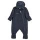 Sterntaler Unisex Baby Overall Baby Fleece Overall, Marine, 68