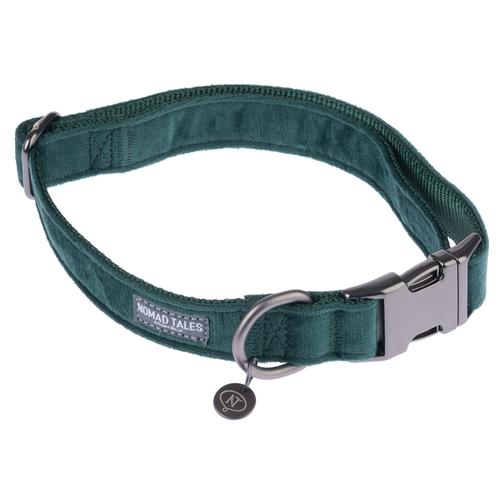 Nomad Tales Blush Halsband, Emerald L 39-64cm B25mm Hund