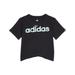 Adidas Shirts & Tops | Adidas Big Girls Short Sleeve Crossover Graphic Tee, Size Medium 10/12 | Color: Black | Size: M 10/12/Black