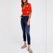 Free People Jeans | Free People Ultra High Pull On Jean Leggings | Color: Blue | Size: 28