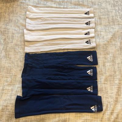 Adidas Other | Adidas Training Compression Sleeves | Color: Blue/White | Size: Os