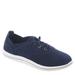 Clarks Breeze Ave II - Womens 6.5 Navy Slip On W