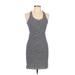 J.Crew Casual Dress - Sheath Scoop Neck Sleeveless: Blue Print Dresses - Women's Size X-Small