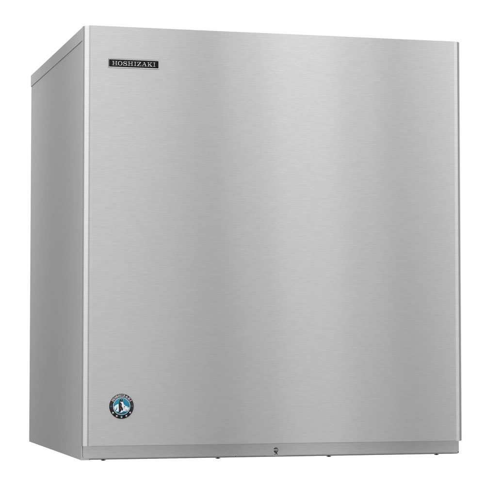 Hoshizaki KM-901MWJ 30" Crescent Cube Ice Machine Head - 950 lb/24 hr, Water Cooled, 208-230v/1ph, Water-Cooled Condenser, Stainless Steel