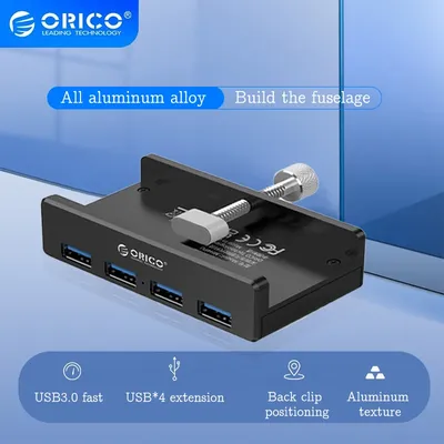 ORICO – MH4PU HUB 4 USB 3.0 avec alimentation extension très rapide transmission de données