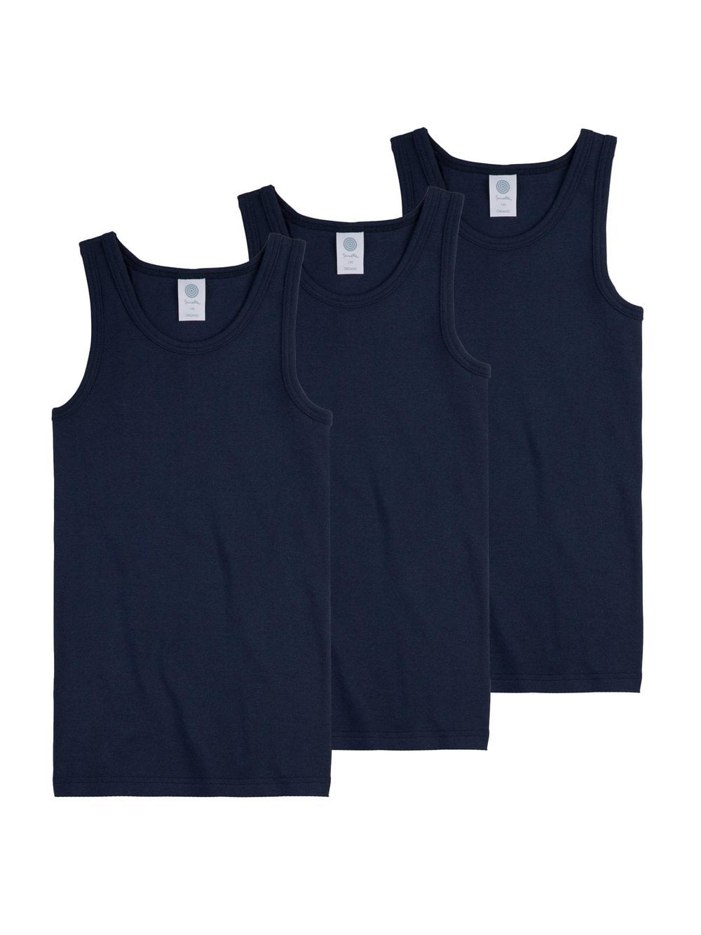 Sanetta Unterhemd 3er Pack Jungen blau, 188 Image