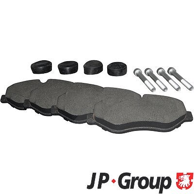 Jp Group Bremsbelagsatz, Scheibenbremse [Hersteller-Nr. 1163601710] für VW, Mercedes-Benz, Freightliner Image