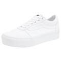 Plateausneaker VANS "Ward Platform" Gr. 37, weiß Schuhe Skaterschuh Sneaker low