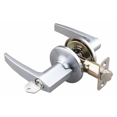 EZ-FLO EASTMAN 57846 Door Lever Lockset, Mechanical, Entrance
